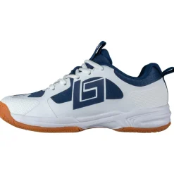 Brabo Indoor Tribute hockeyschoenen junior navy white