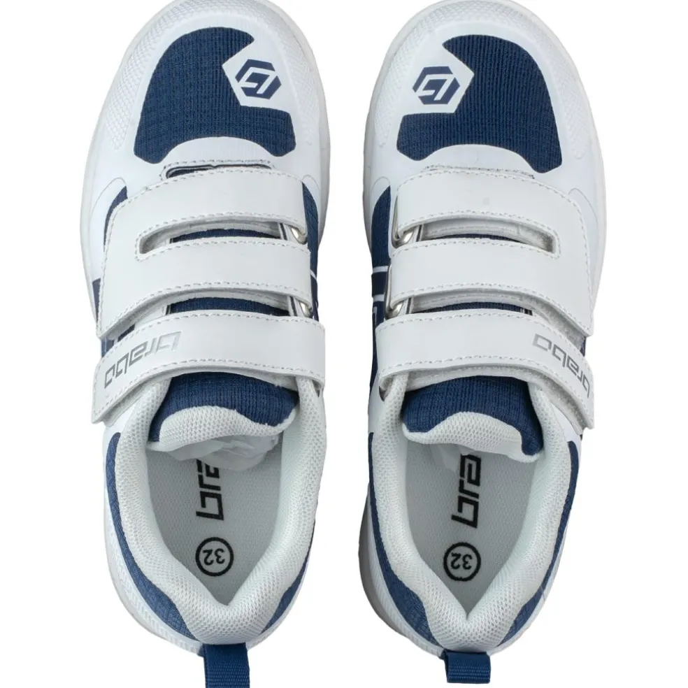 Brabo Indoor Velcro zaalhockeyschoenen junior force navy