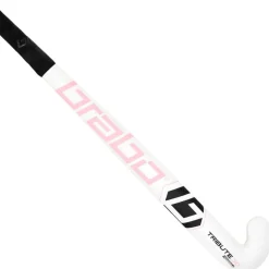 Brabo IT TC-30 Classic Curve zaalhockeystick junior white pink
