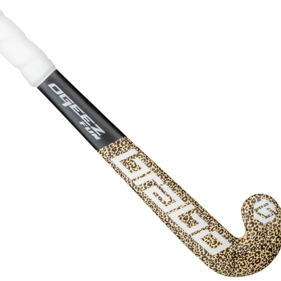 Brabo O'GEEZ Baby hockeystick junior leopard black - 18 inch