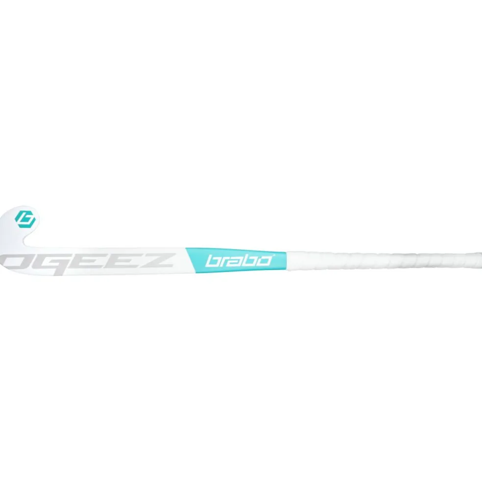 Brabo O'GEEZ Original hockeystick junior aqua white