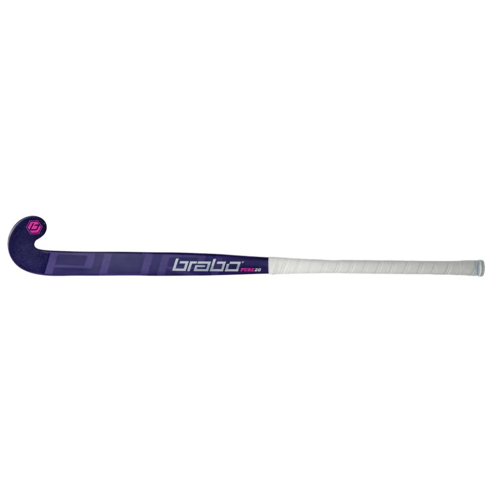 Brabo Pure 20 Low Bow hockeystick purple magenta - 36,5 inch