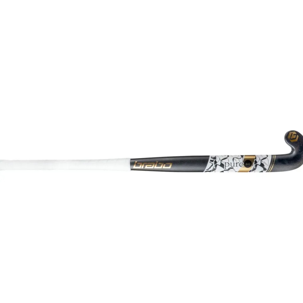 Brabo Pure 60 Low Bow hockeystick black gold