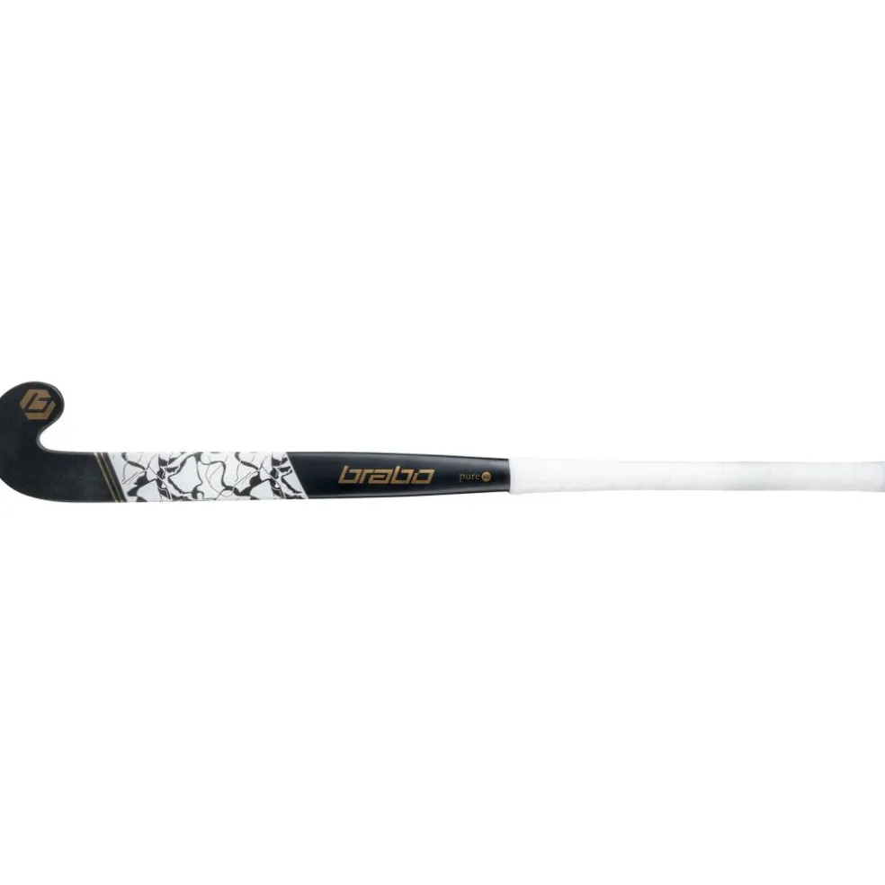 Brabo Pure 60 Low Bow hockeystick black gold