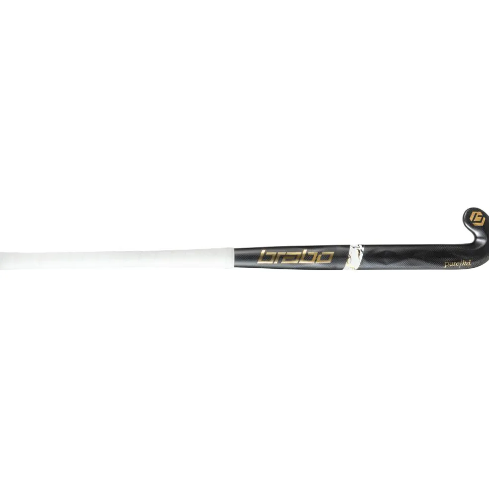 Brabo Pure LTD Low Bow hockeystick black gold