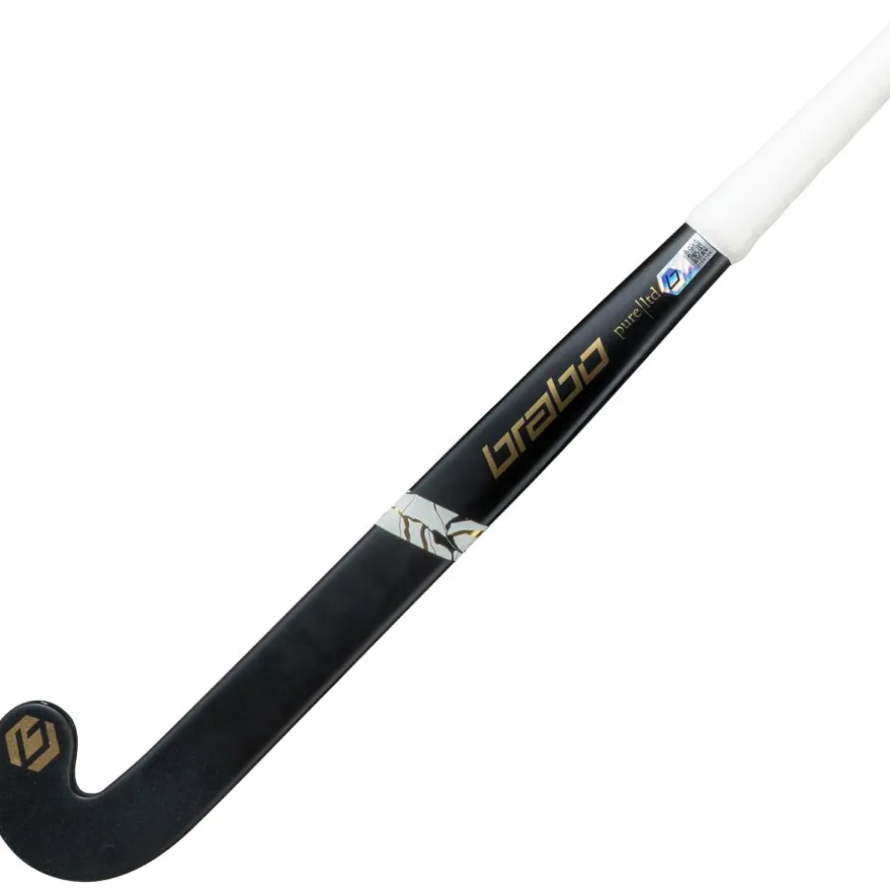 Brabo Pure LTD Low Bow hockeystick black gold