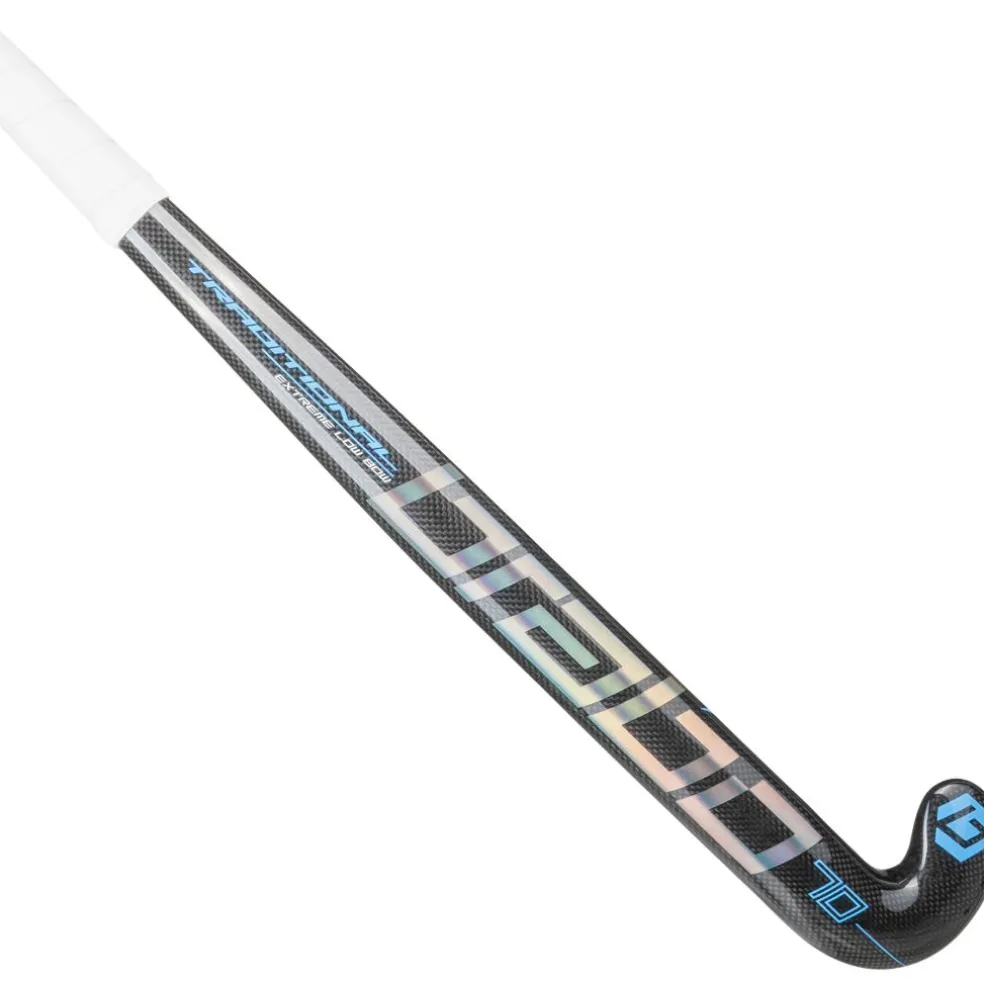 Brabo Traditional Carbon 70 Extreme Low Bow hockeystick black blue