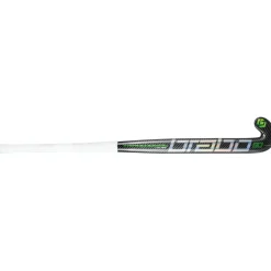 Brabo Traditional Carbon 60 Low Bow hockeystick black neongreen