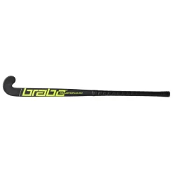 Brabo Traditional Carbon 60 Classic Curve hockeystick black neon green