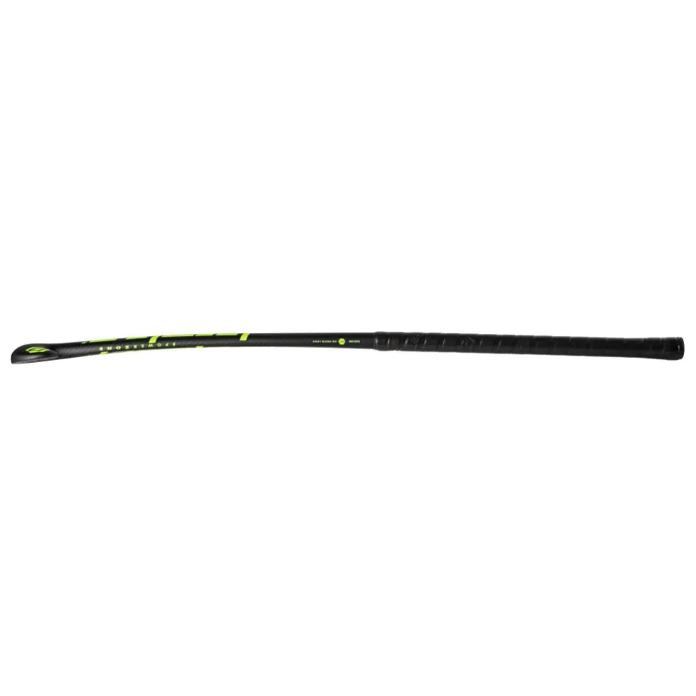 Brabo Traditional Carbon 60 Classic Curve hockeystick black neon green