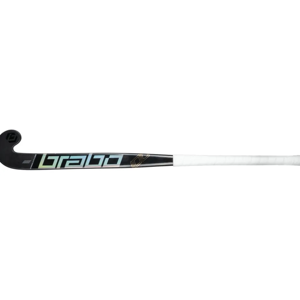 Brabo Traditional Carbon 100 Low Bow hockeystick black gold