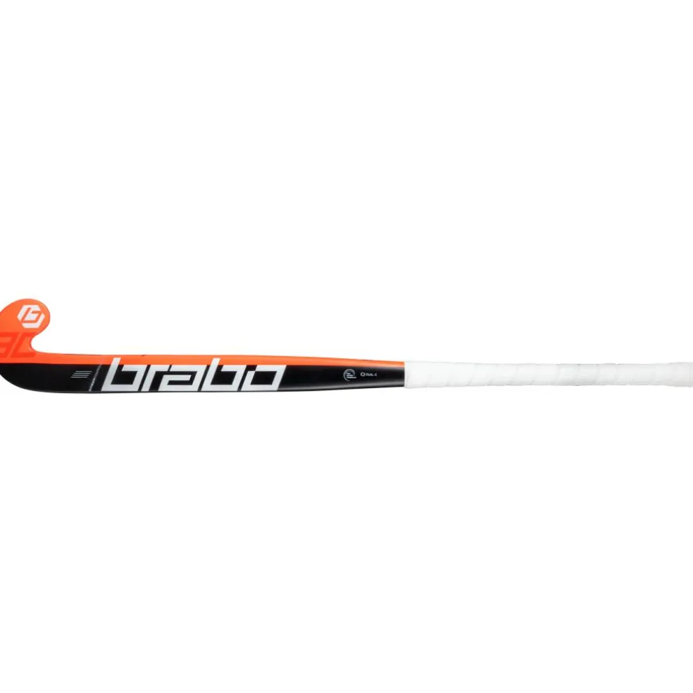 Brabo Tribute 30 Pro Bow hockeystick black orange - 36,5 inch