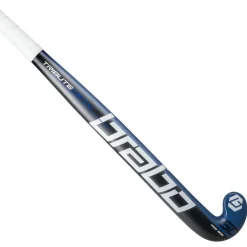 Brabo Tribute 50 Pro Bow hockeystick black navy - 36,5 inch