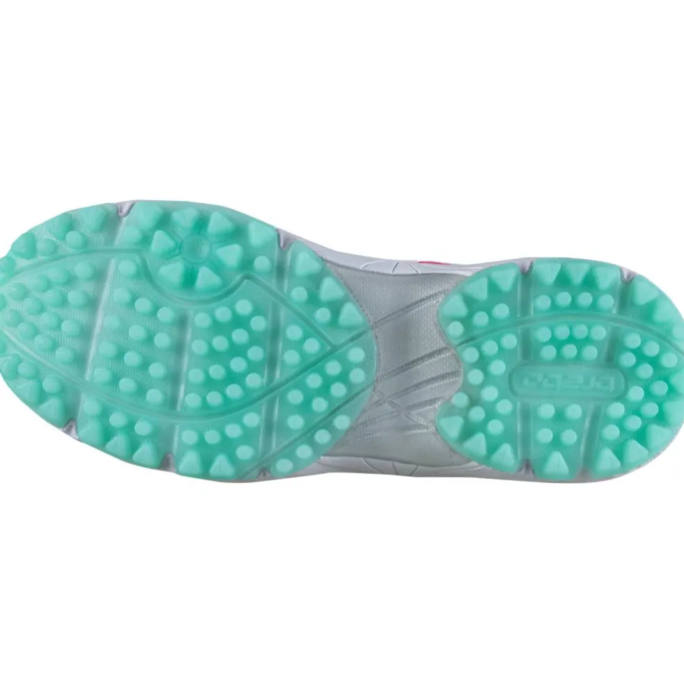 Brabo Tribute hockeyschoenen junior pink aqua inclusief slippers