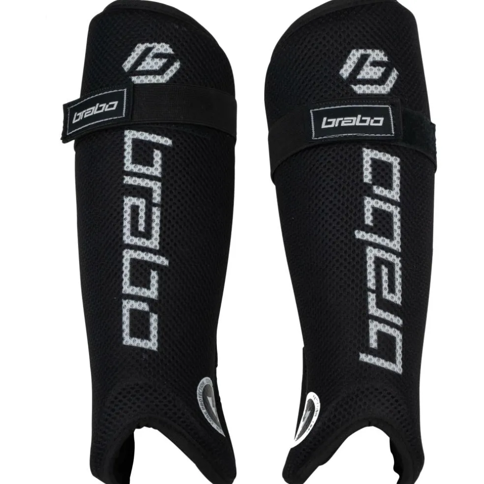 Brabo Tribute scheenbeschermers black white