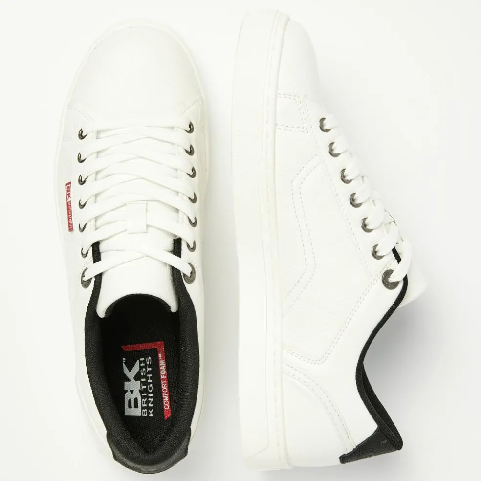 British Knights Dale schoenen heren white black