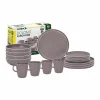 Brunner Lunch Box Dolomit campingservies rosé 16-delig