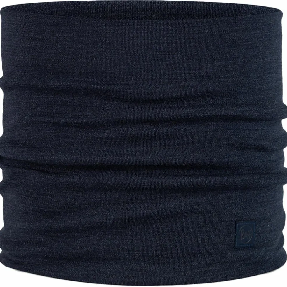 Buff Heavyweight Merino col solid indigo