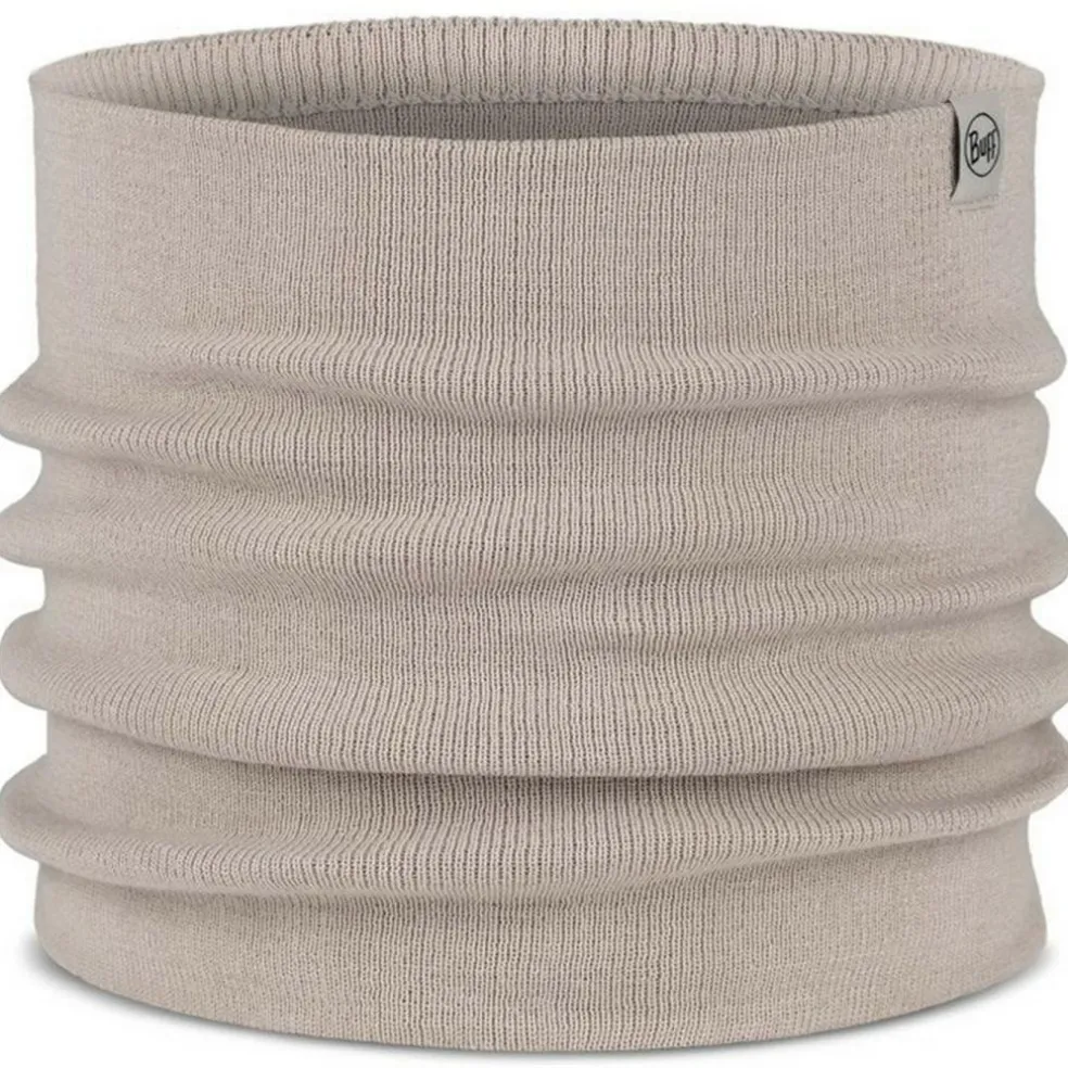 Buff Knitted col lilon birch gray