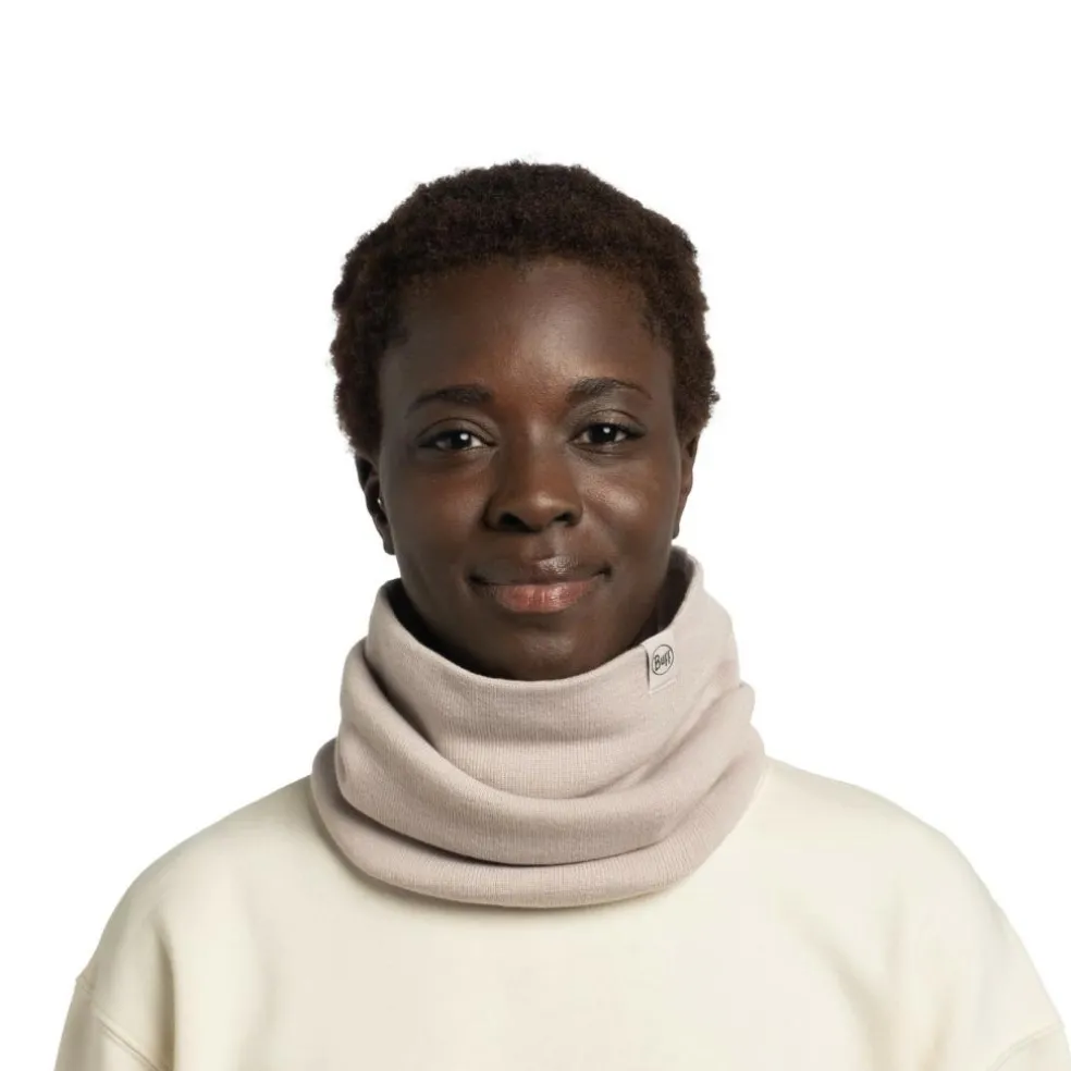 Buff Knitted col lilon birch gray