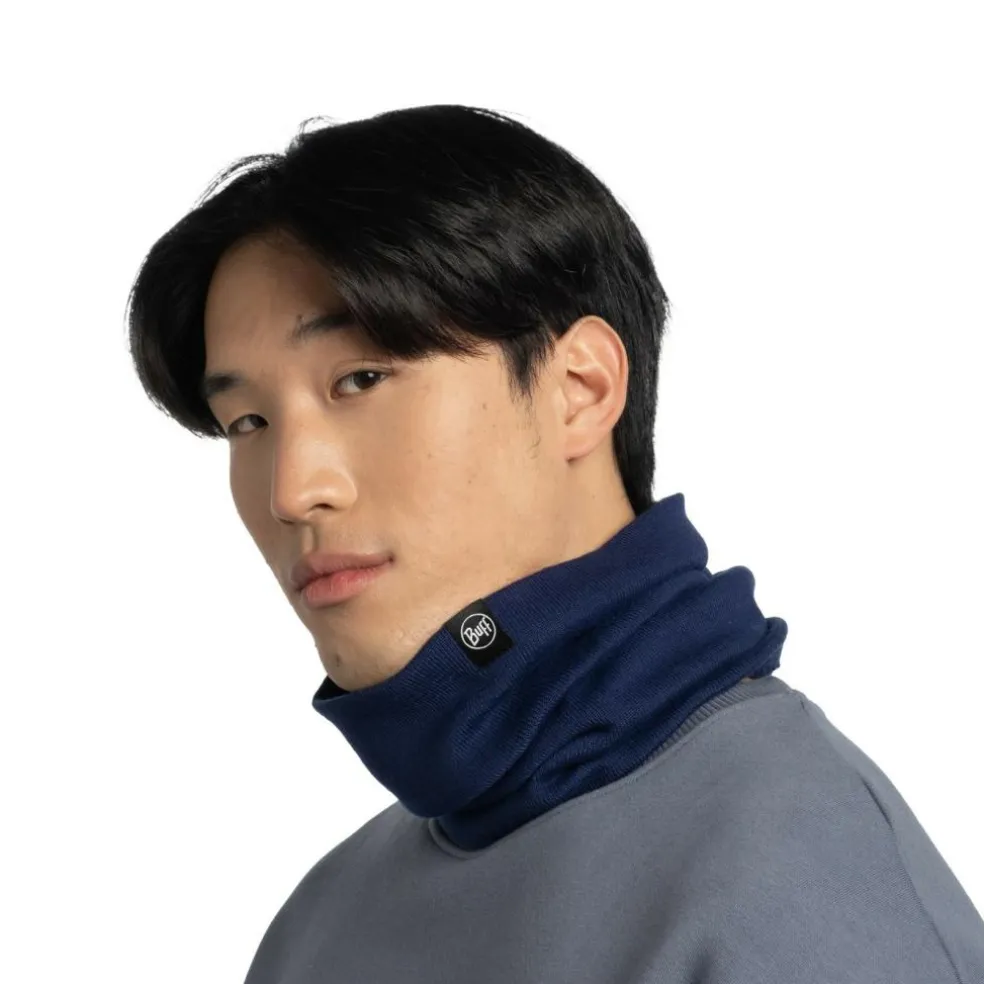 Buff Knitted col lilon midnight