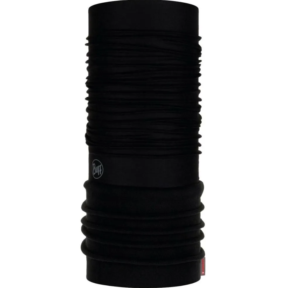 Buff Polar Fleece col solid black