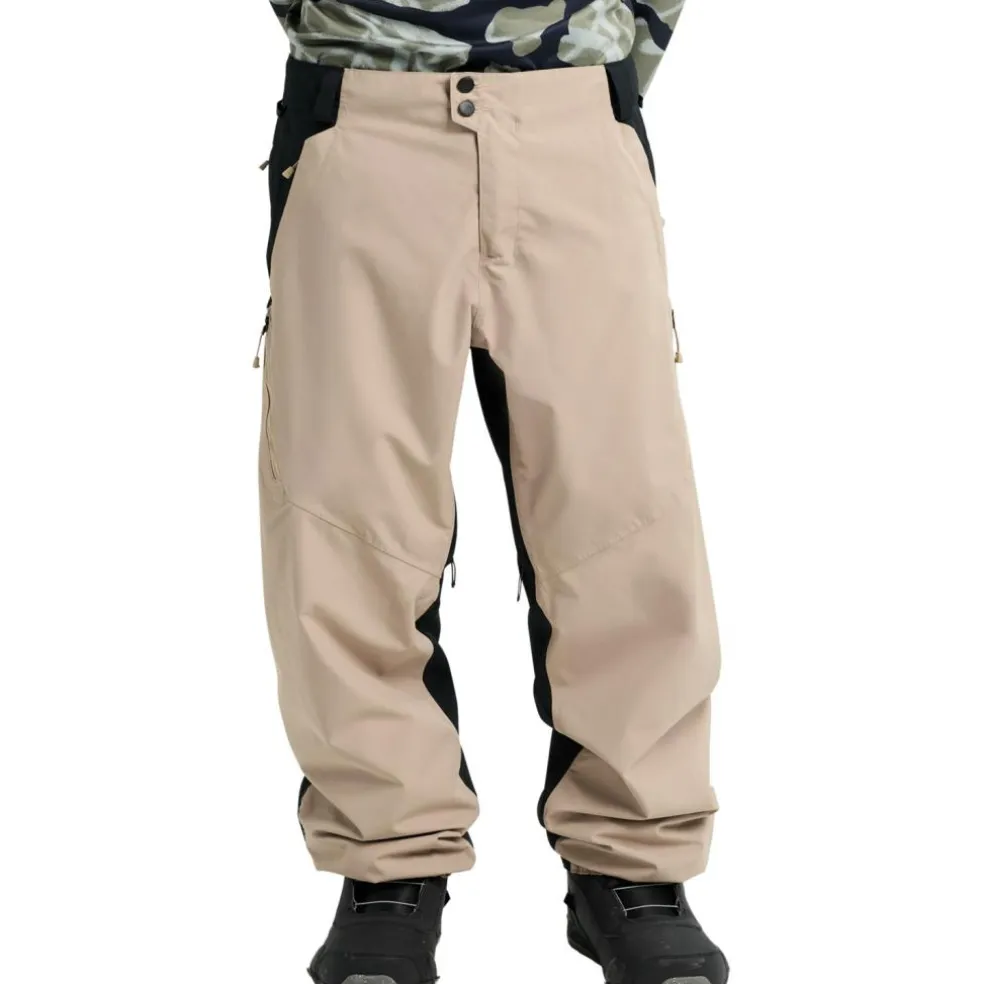 Burton Reserve 2L Relaxed pants skibroek heren summit taupe true black