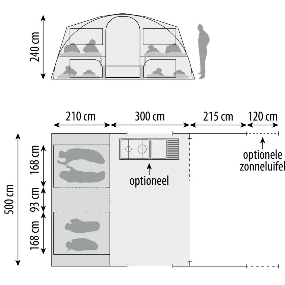 Cabanon Chamonix EPS Basic vouwwagen