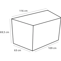Cabanon Kunststof disselbak