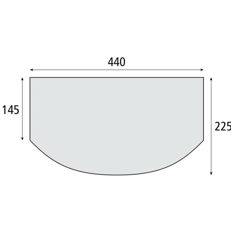 Cabanon Luxe luifel 440 cm YKK rits