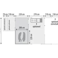 Cabanon Malawi 2.0 Royale EPS Deluxe vouwwagen