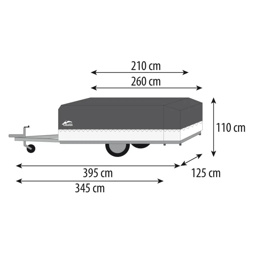 Cabanon Mercury EPS Deluxe vouwwagen