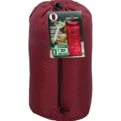 Camp Active  Envelop slaapzak rood