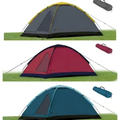 Camp Active Koepeltent 3 kleuren assorti