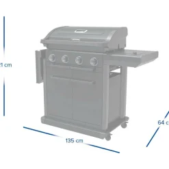 Campingaz 4 series Onyx S buitenkeuken black