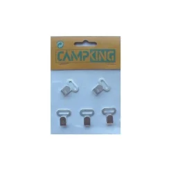 Campking Aluminium sleufhaak groot per 5 stuks