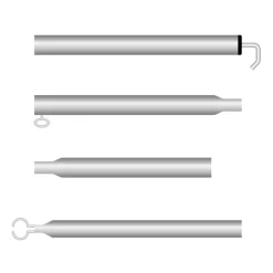 Campking Extra dakligger staal 25 / 28 mm 170 - 300 cm