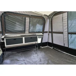 Camp-let Earth geremd vouwwagen 750 kg grey