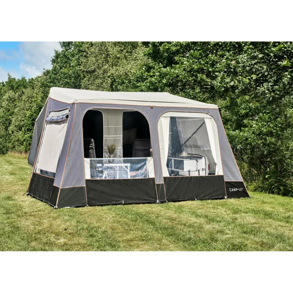 Camp-let North geremd vouwwagen 750 kg grey