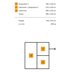 Campooz La Luna vouwwagen