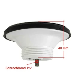 Can Afvoerplug met stop 1 1/4