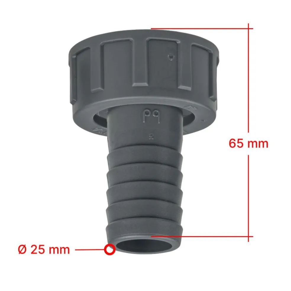 Can Afvoerplug verloop 1 ¼ inch