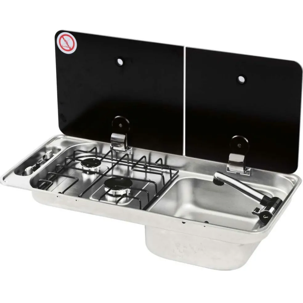 Can FL1401-P-W kook-spoelcombinatie rechts