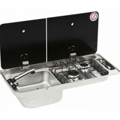 Can FL1402-P-W kook-spoelcombinatie links