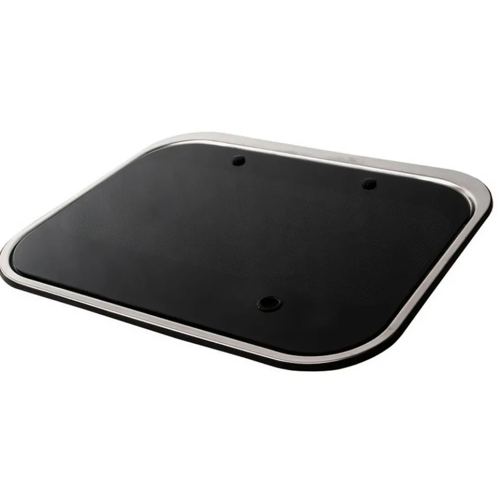 Carbest 2-pits kookplaat met glazen deksel