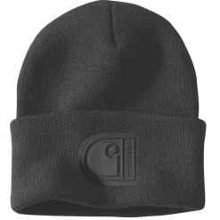 Carhartt Cuffed C Patch muts black
