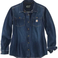 Carhartt Denim blouse dames zion