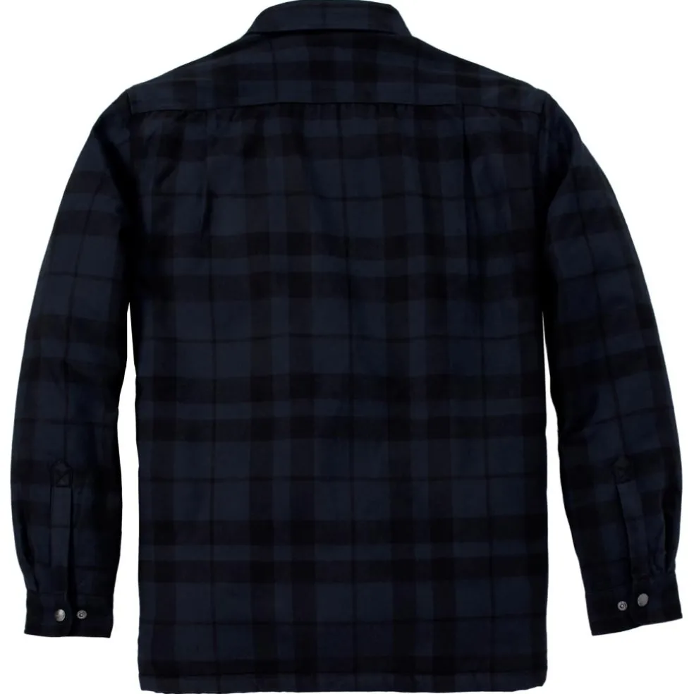 Carhartt Flannel Sherpa Lined overhemd heren navy