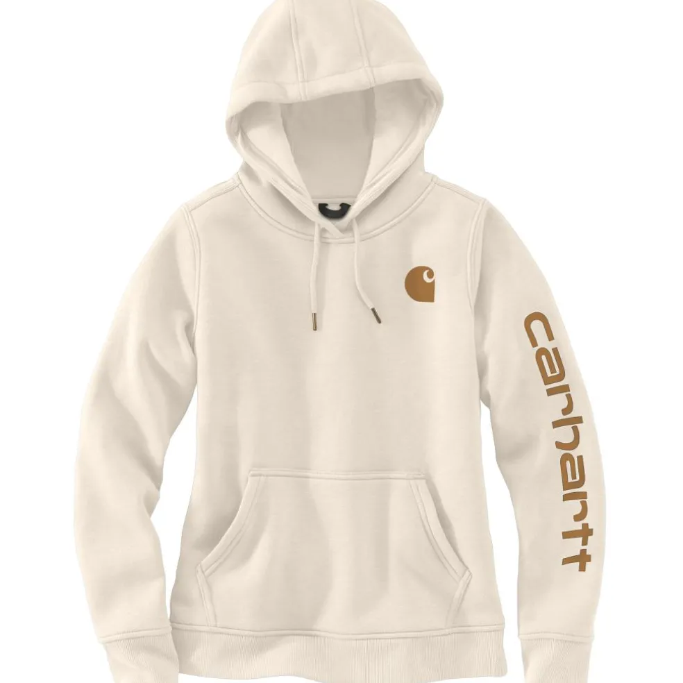 Carhartt hoodie dames malt carhartt brown