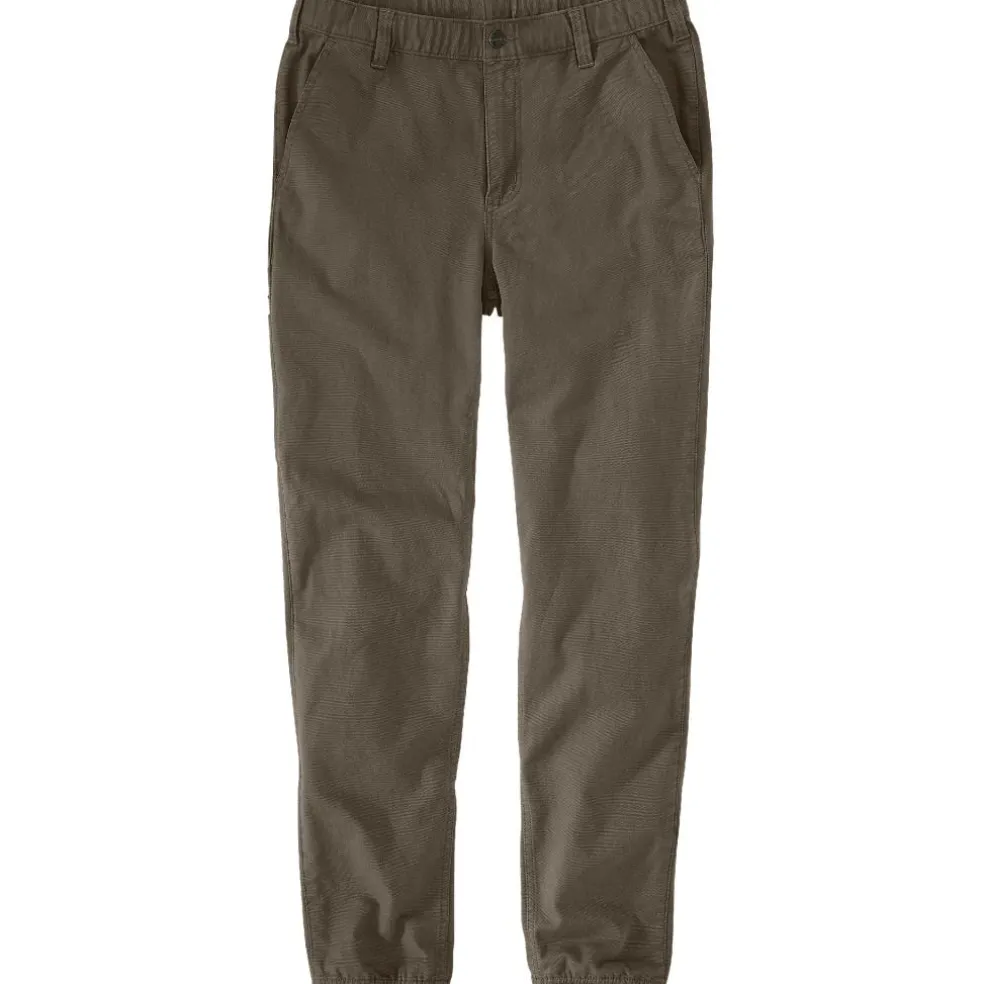 Carhartt Rigby Canvas joggingbroek heren tarmac